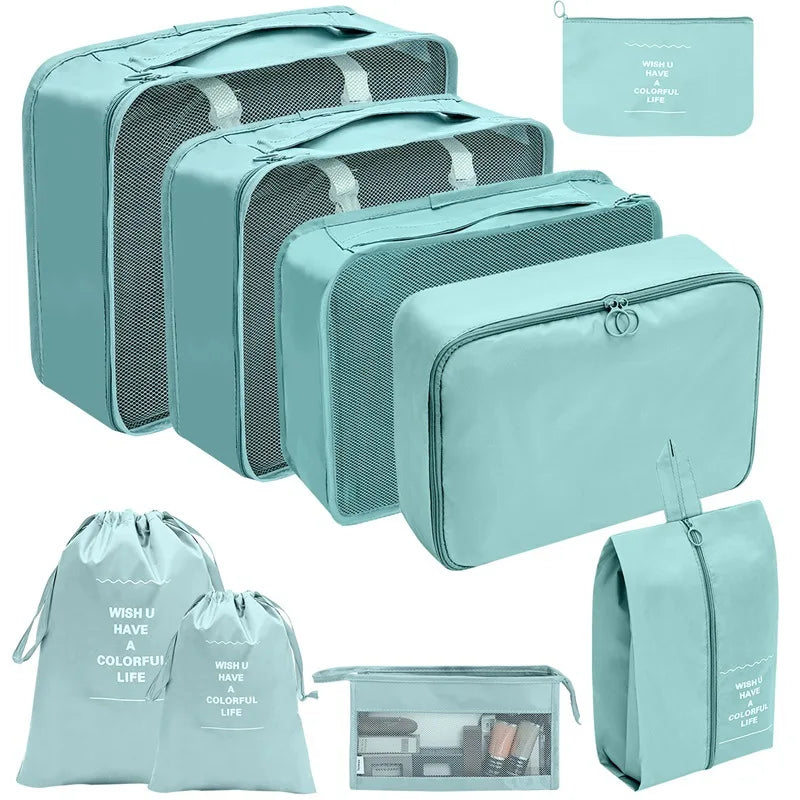 EESY TRAVEL™ Travel Organizer Storage Bags Set