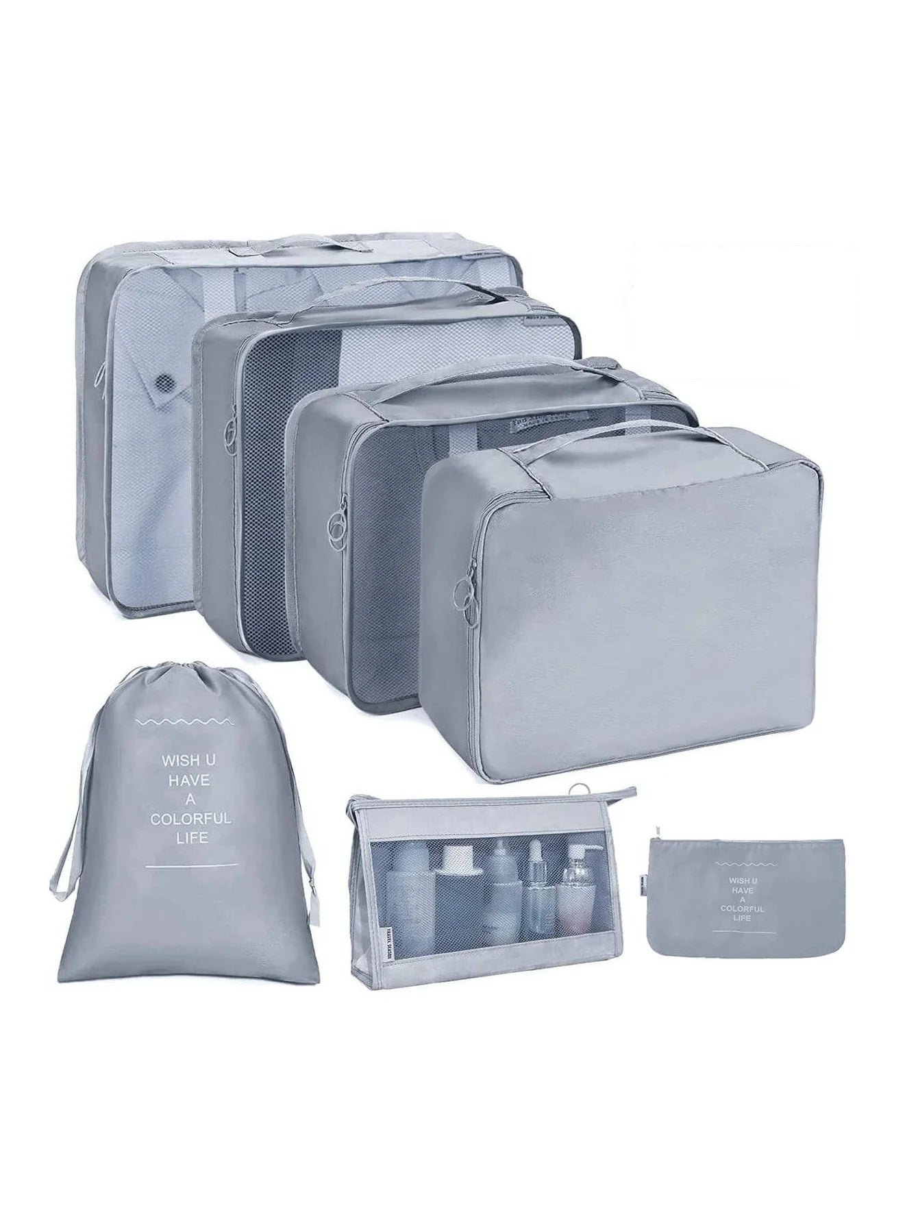 EESY TRAVEL™ Travel Organizer Storage Bags Set