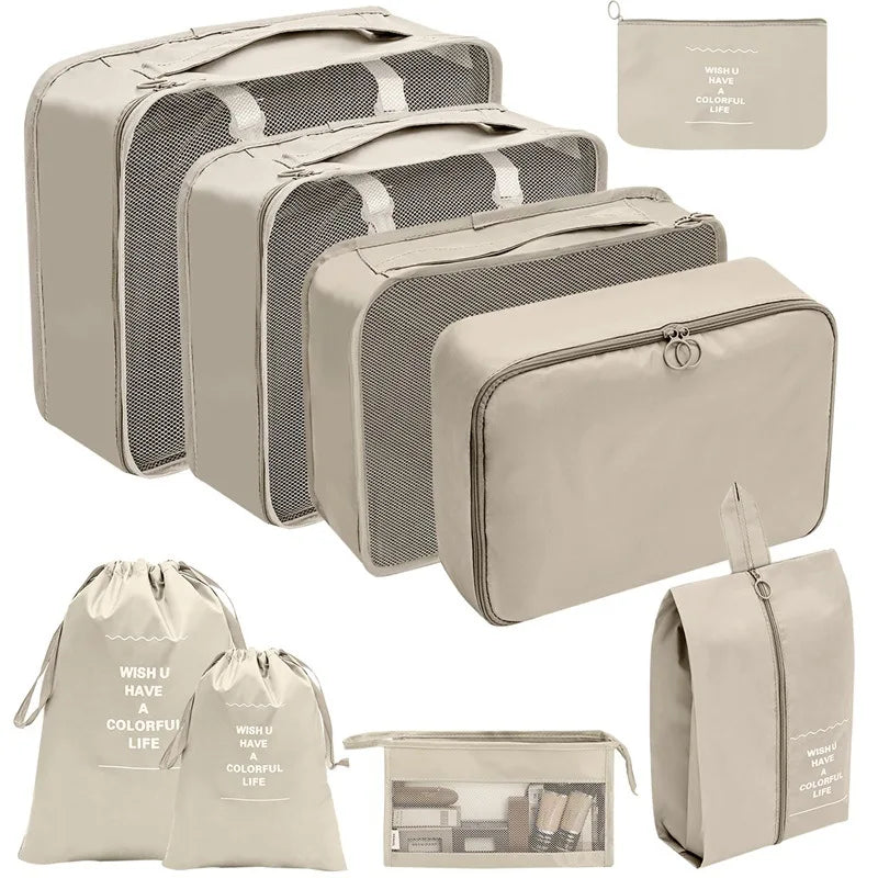 EESY TRAVEL™ Travel Organizer Storage Bags Set