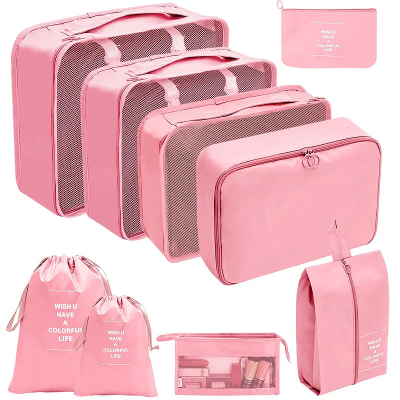 EESY TRAVEL™ Travel Organizer Storage Bags Set