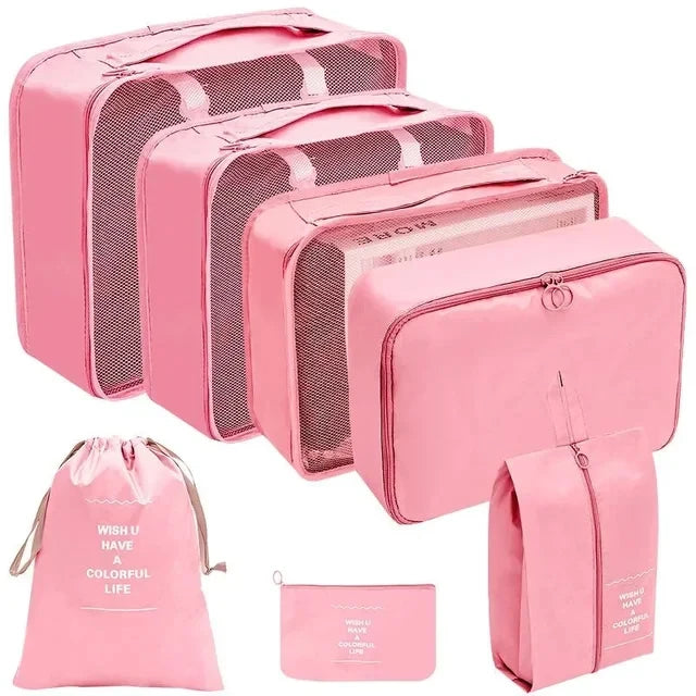 EESY TRAVEL™ Travel Organizer Storage Bags Set