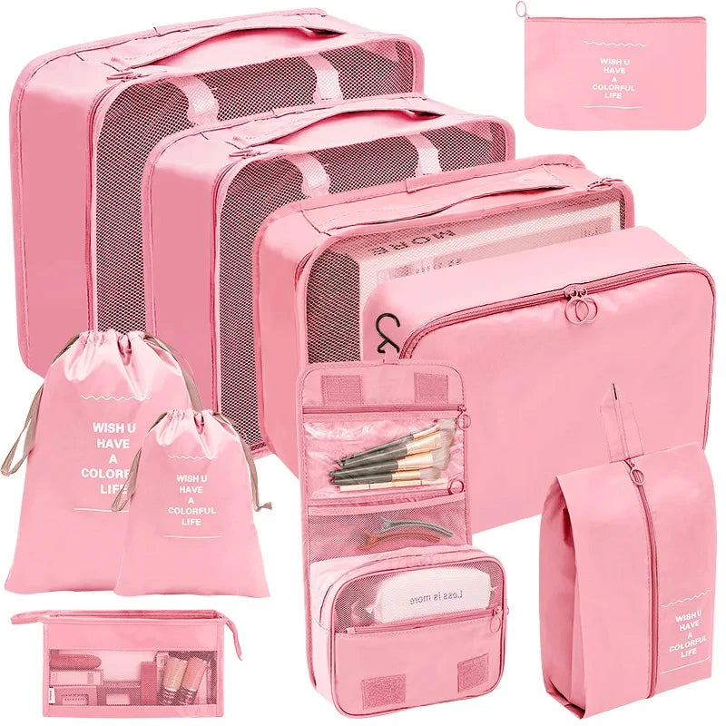 EESY TRAVEL™ Travel Organizer Storage Bags Set