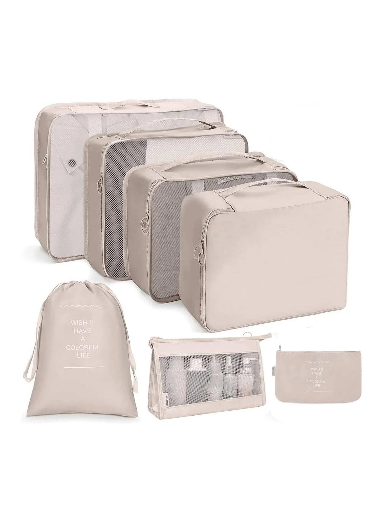 EESY TRAVEL™ Travel Organizer Storage Bags Set
