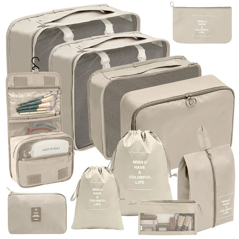 EESY TRAVEL™ Travel Organizer Storage Bags Set