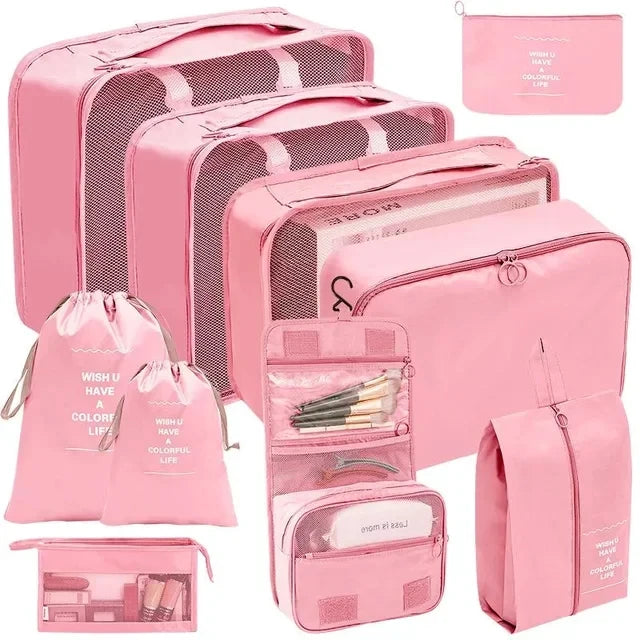 EESY TRAVEL™ Travel Organizer Storage Bags Set