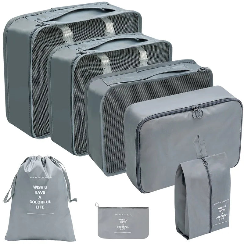 EESY TRAVEL™ Travel Organizer Storage Bags Set