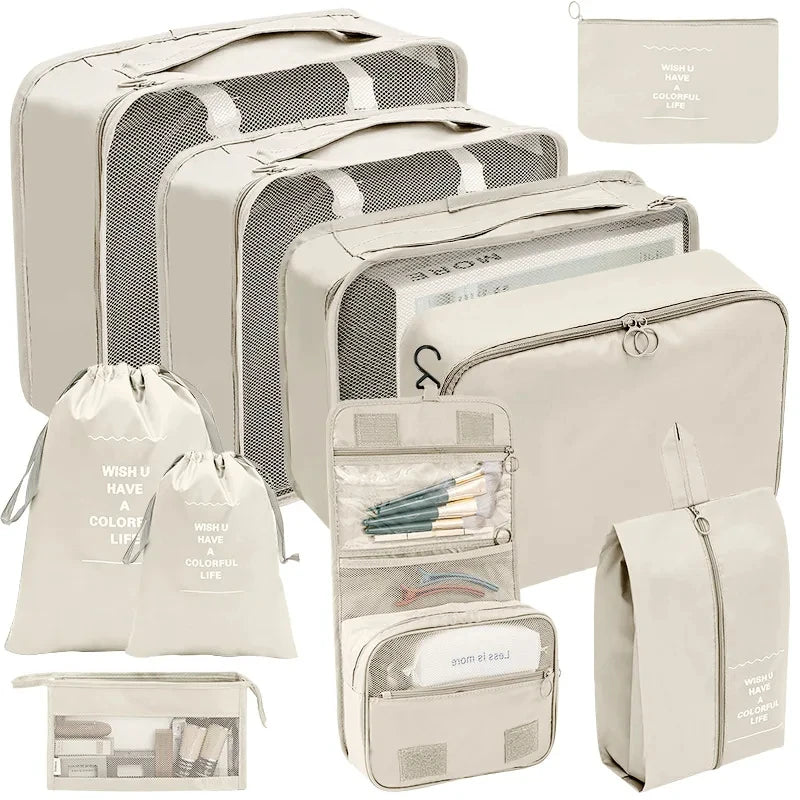 EESY TRAVEL™ Travel Organizer Storage Bags Set