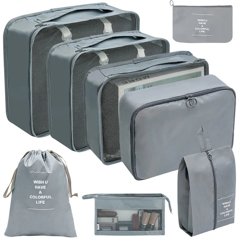 EESY TRAVEL™ Travel Organizer Storage Bags Set