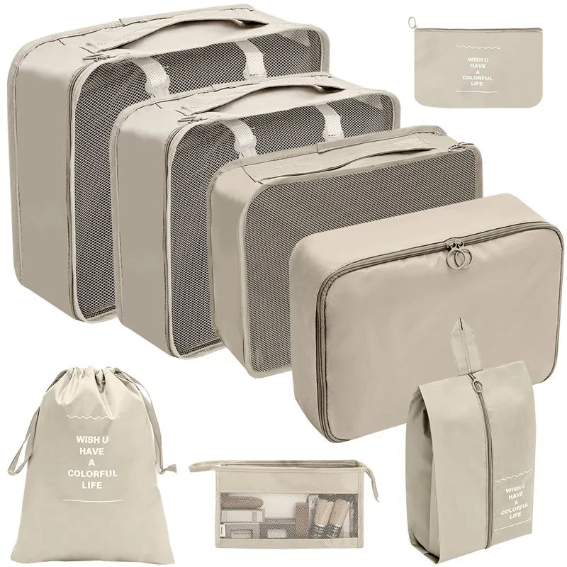 EESY TRAVEL™ Travel Organizer Storage Bags Set