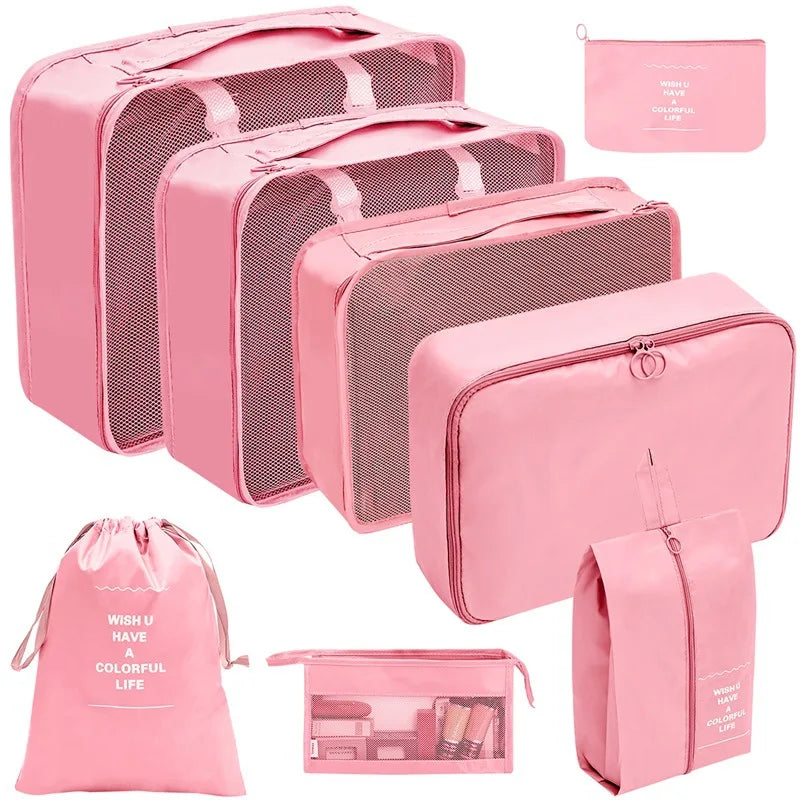 EESY TRAVEL™ Travel Organizer Storage Bags Set