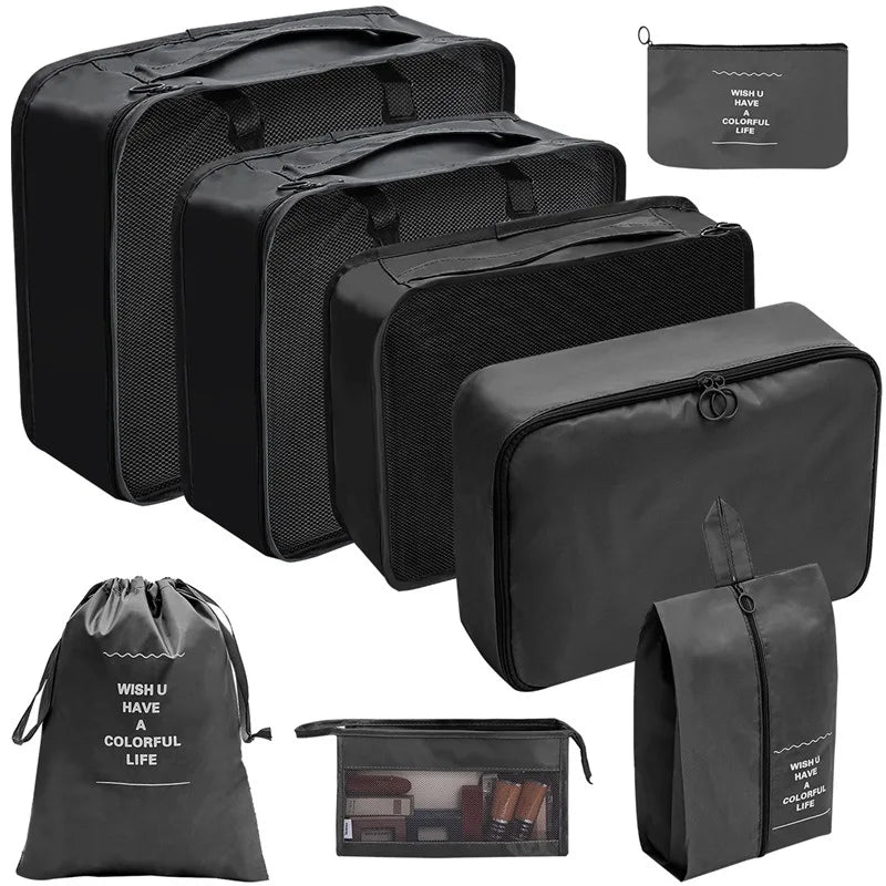 EESY TRAVEL™ Travel Organizer Storage Bags Set