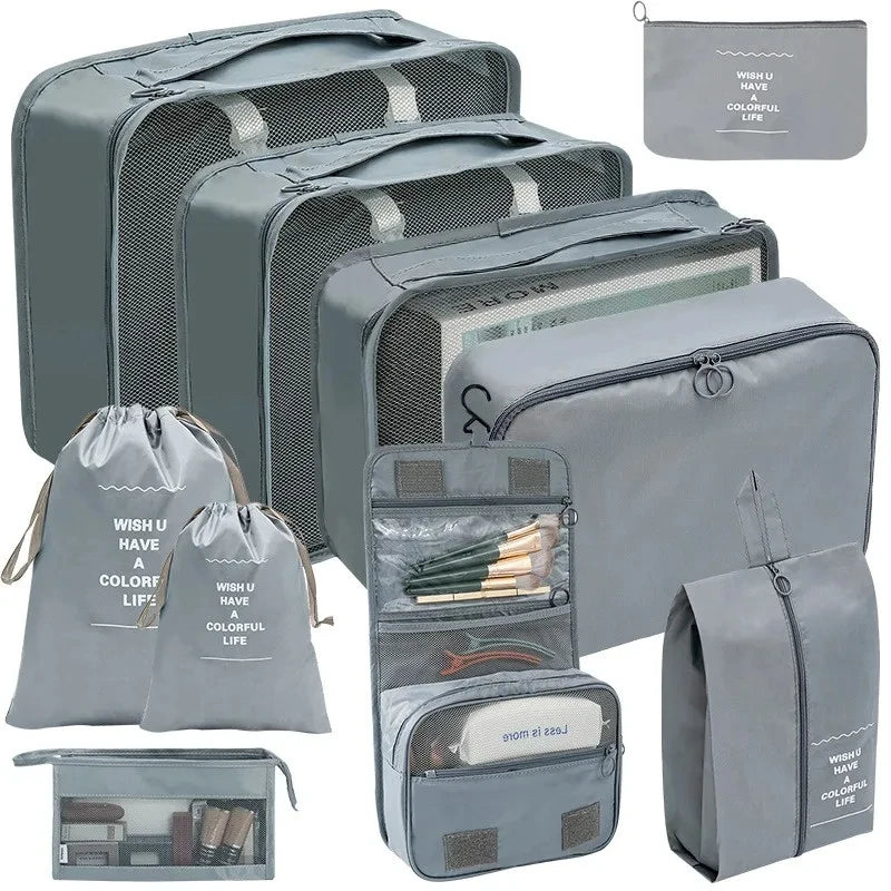 EESY TRAVEL™ Travel Organizer Storage Bags Set