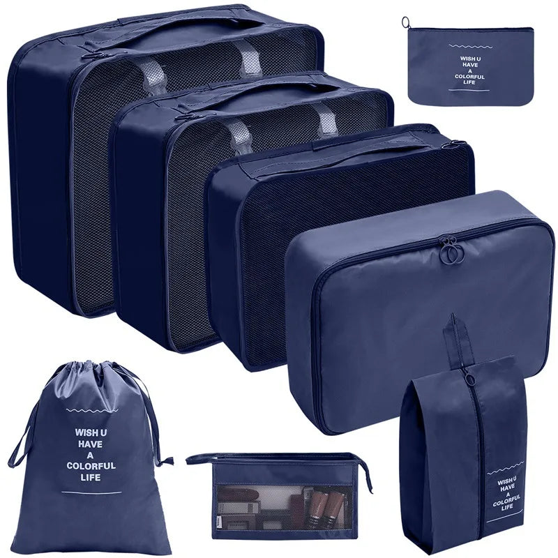 EESY TRAVEL™ Travel Organizer Storage Bags Set