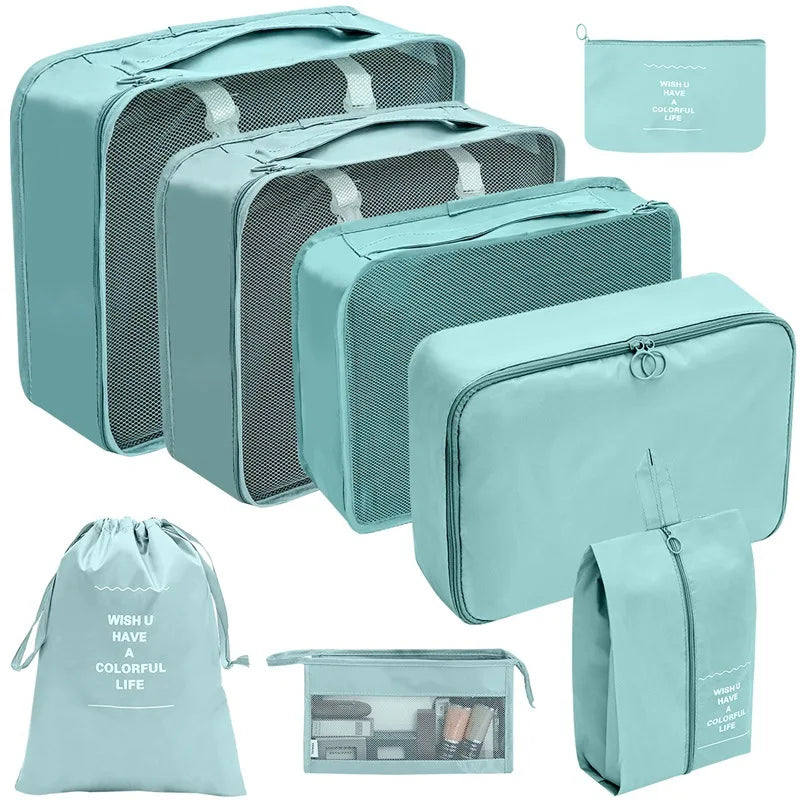 EESY TRAVEL™ Travel Organizer Storage Bags Set