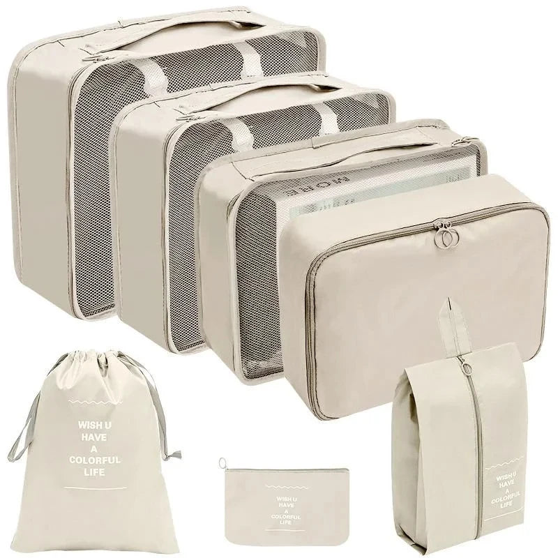 EESY TRAVEL™ Travel Organizer Storage Bags Set
