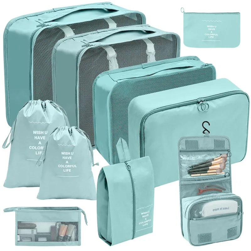 EESY TRAVEL™ Travel Organizer Storage Bags Set