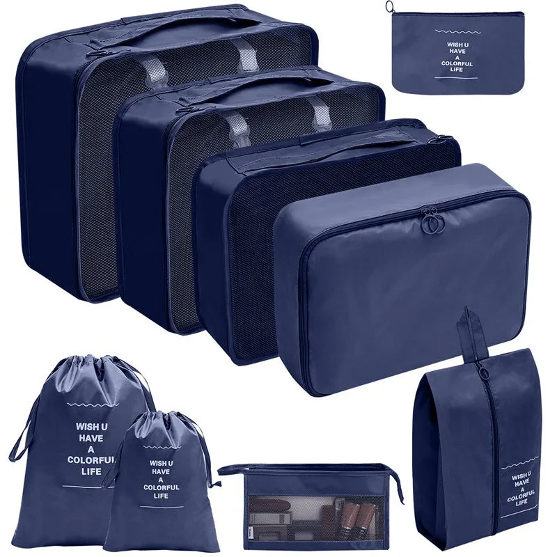 EESY TRAVEL™ Travel Organizer Storage Bags Set